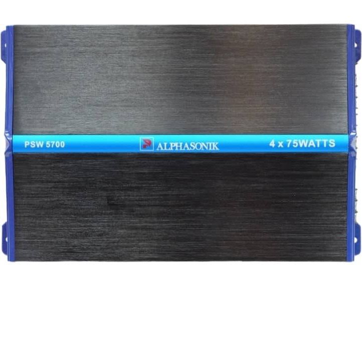 آمپلی فایر خودرو 1 کانال آلفاسونیک مدل psw5700