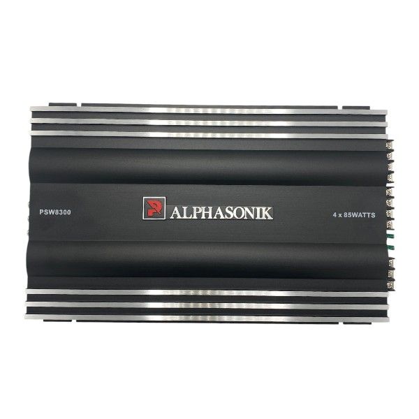 آمپلی فایر خودرو 4 کانال آلفاسونیک مدل psw 8300