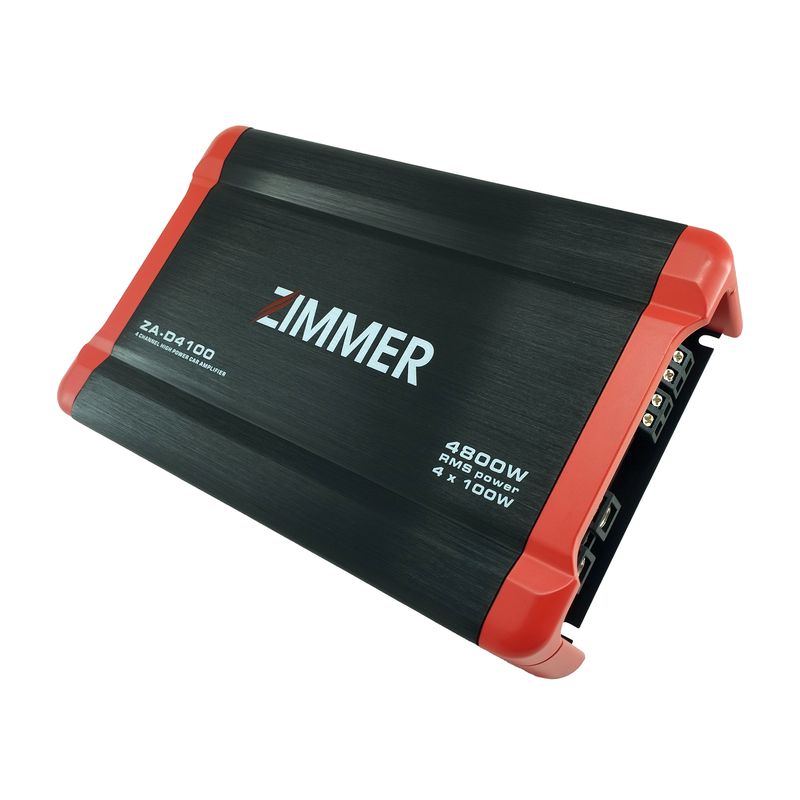 آمپلی فایر خودرو 4 کانال زیمر مدل za d4100