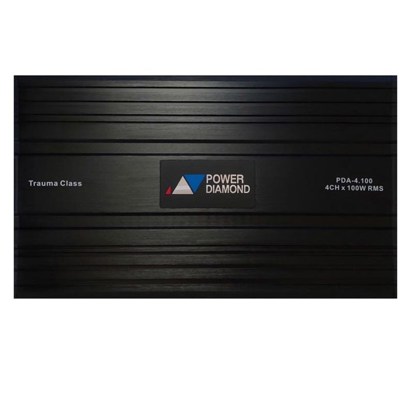 آمپلی فایر خودرو 4 کانال پاور دیاموند مدل trauma 4.100 4*100 w rms