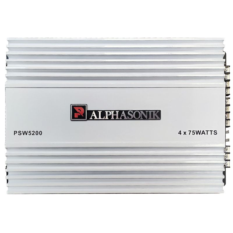 آمپلی فایر خودرو آلفاسونیک مدل psw 5200