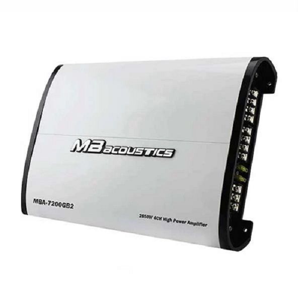 آمپلی فایر خودرو ام بی آکوستیک مدل mba 7200gb2