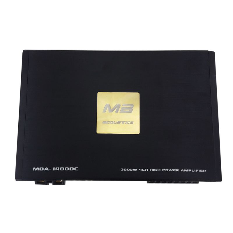 آمپلی فایر خودرو ام بی آکوستیکس مدل mba 1480dc