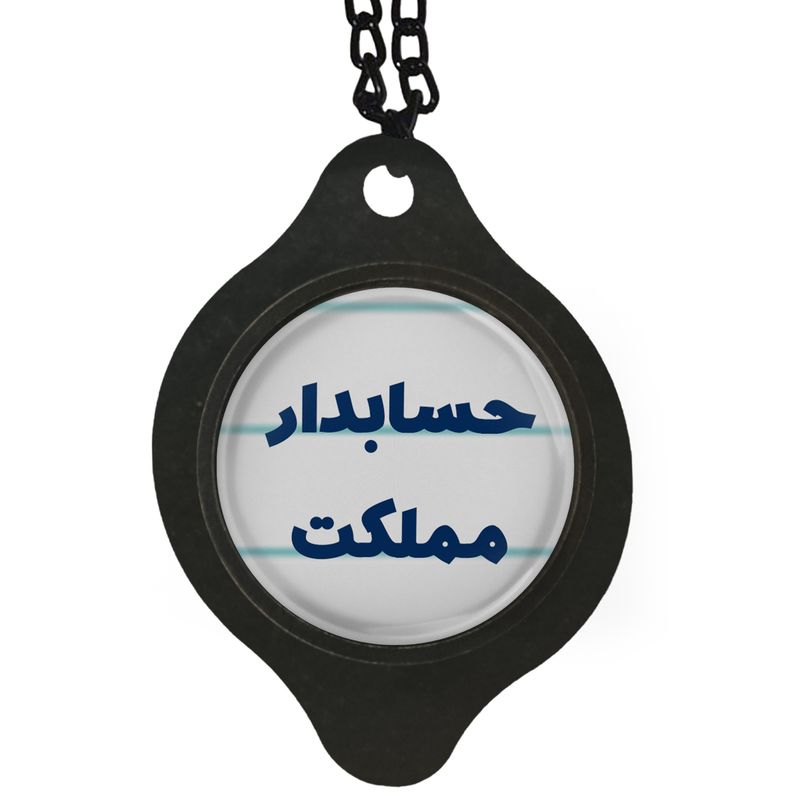 آویز تزئینی خودرو مدل حسابدار مملکت کد 313