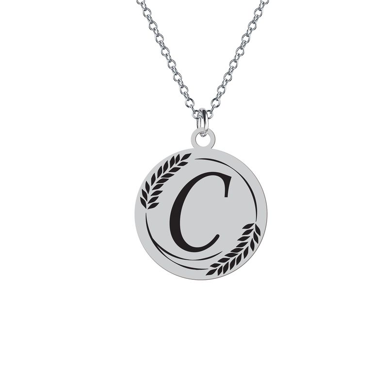 آویز تزئینی خودرو هایکا مدل حرف c کد a.h 1003