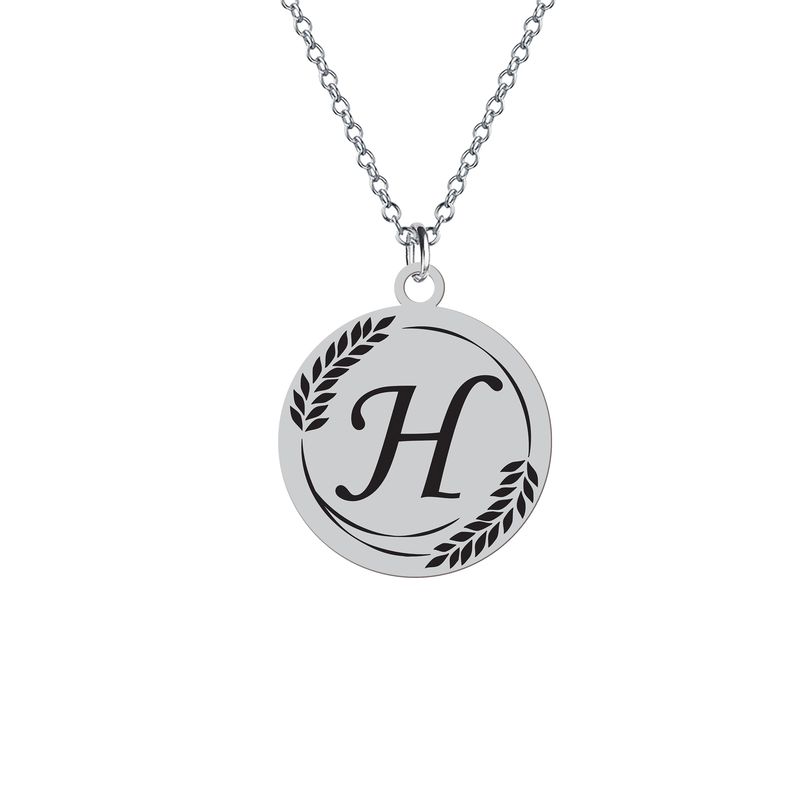 آویز تزئینی خودرو هایکا مدل حرف h کد a.h 1008