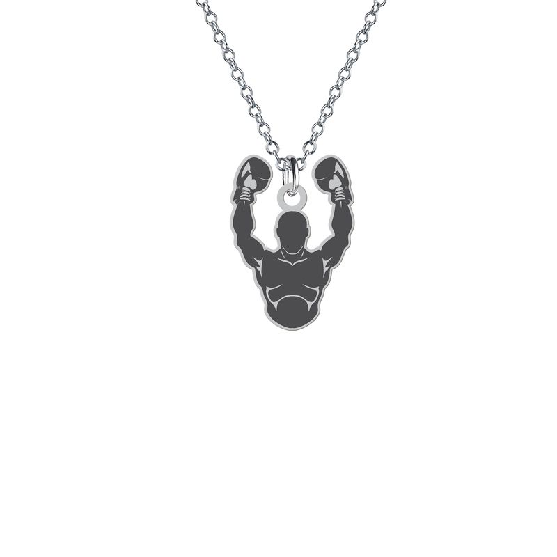 آویز تزئینی خودرو هایکا مدل ورزشی بوکسور کد am.jh 19
