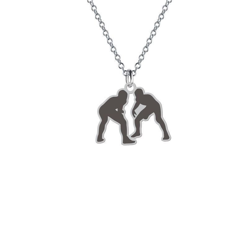 آویز تزئینی خودرو هایکا مدل ورزشی کشتی کد am.jh 33
