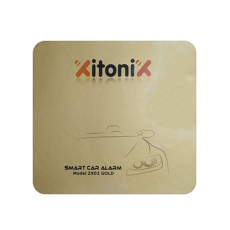 آژیر دزدگیر و ردیاب تصویری خودرو زیتونیکس مدل zx02