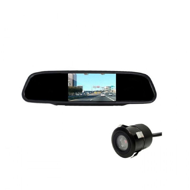 آینه مانیتور دار و دوربین دنده عقب خودرو بوستر مدل bsm 1045c