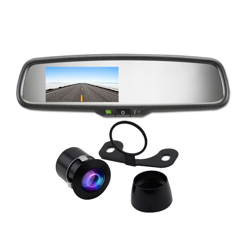 آینه مانیتور دار و دوربین دنده عقب مدل l307p