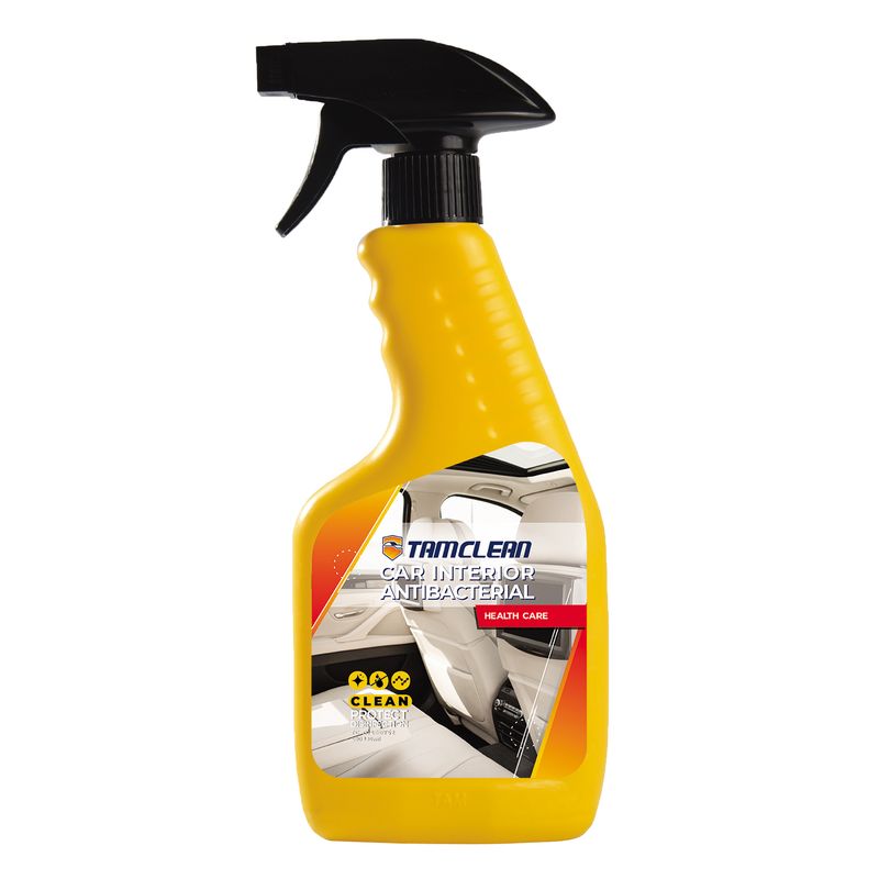 اسپری آنتی باکتریال و تمیزکننده داخل خودرو تام کلین مدل tc 480yabc حجم 480 میلی لیتر