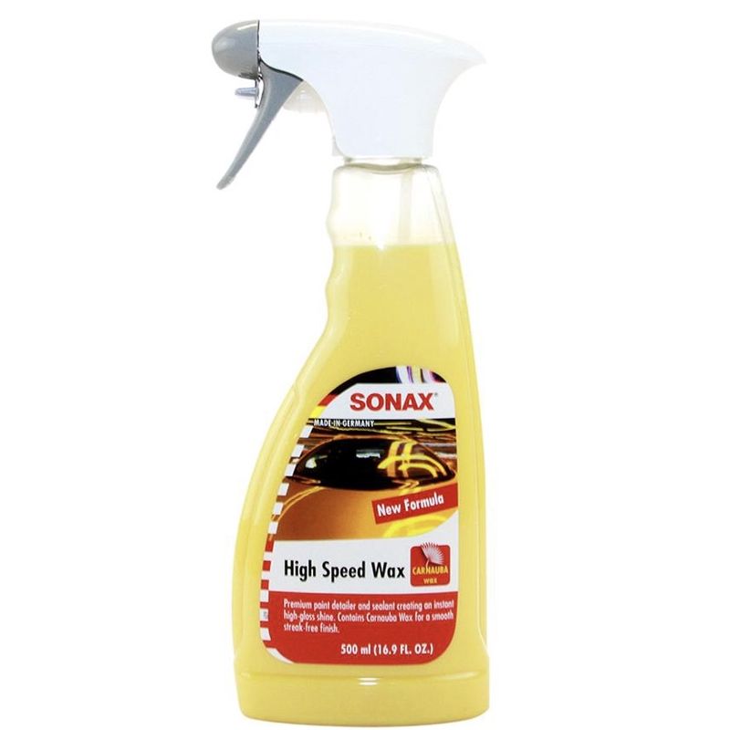 اسپری بدنه خودرو سوناکس مدل high speed wax کد 97654 حجم 500 میلی لیتر