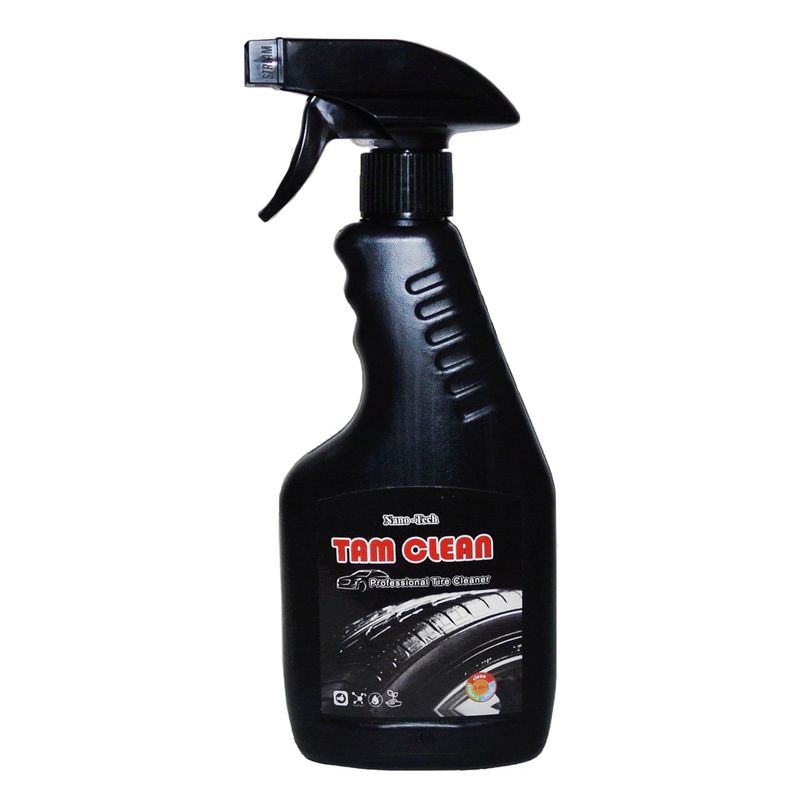 اسپری تمیز و براق کننده لاستیک تام کلین مدل tc 480tcs حجم 480 میلی لیتر