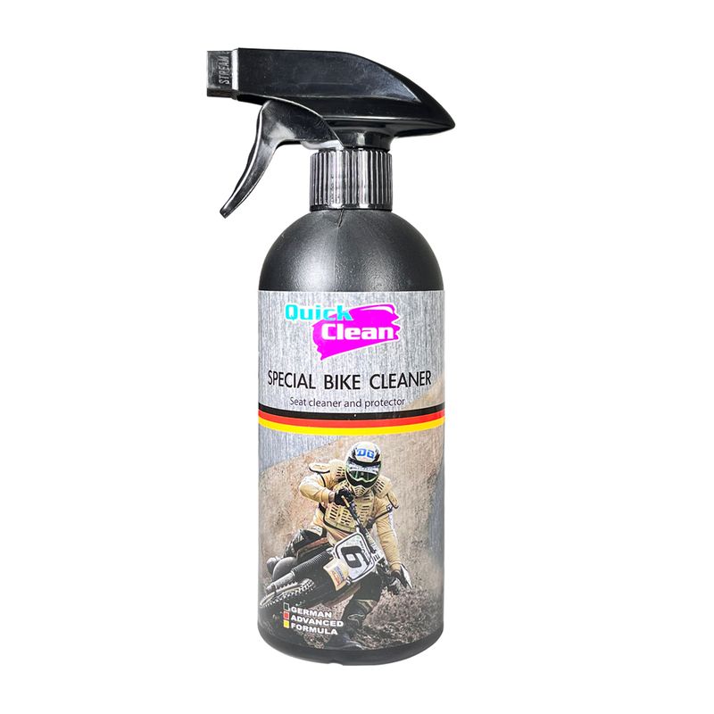 اسپری تمیز کننده موتور سیکلت کوئیک کلین مدل special bike cleaner حجم 450 میلی لیتر