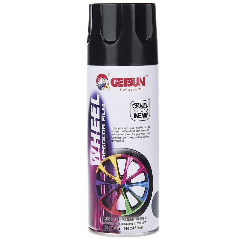 اسپری رنگ رینگ خودرو گتسان مدل g 9026 حجم 450 میلی لیتر