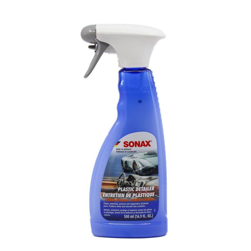 اسپری محافظ پلاستیک خودرو سوناکس مدل plastic detailer حجم 500 میلی لیتر