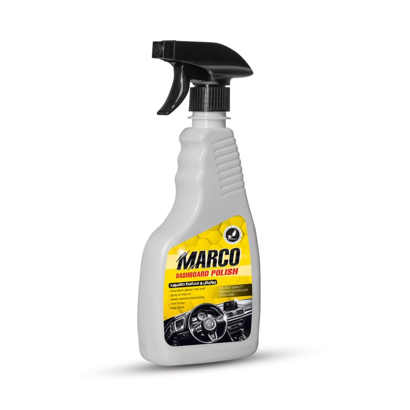 اسپری واکس داشبورد خودرو مارکو مدل mra00ml حجم 500 میلی لیتر
