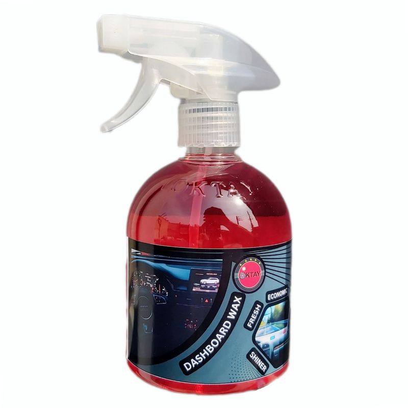 اسپری واکس داشبورد خودرو نانو اکتای مدل eco red حجم 550 میلی لیتر