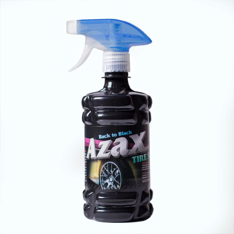 اسپری واکس لاستیک خودرو آزاکس مدل tws 50 حجم 500 میلی لیتر