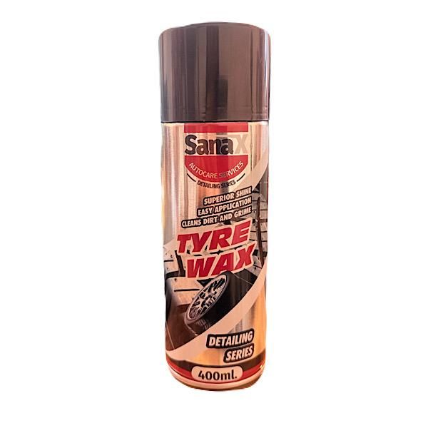 اسپری واکس لاستیک خودرو ثناکس مدل tyre wax حجم 400 میلی لیتر