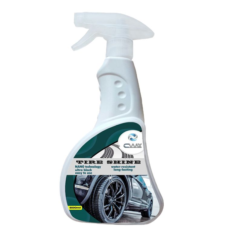 اسپری واکس لاستیک خودرو سی واکس مدل cw 9806 حجم 500 میلی لیتر