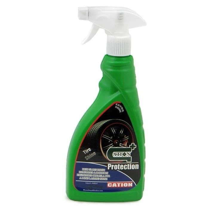 اسپری واکس لاستیک خودرو کاتیون ماکائو مدل cm 602 حجم 600 میلی لیتر