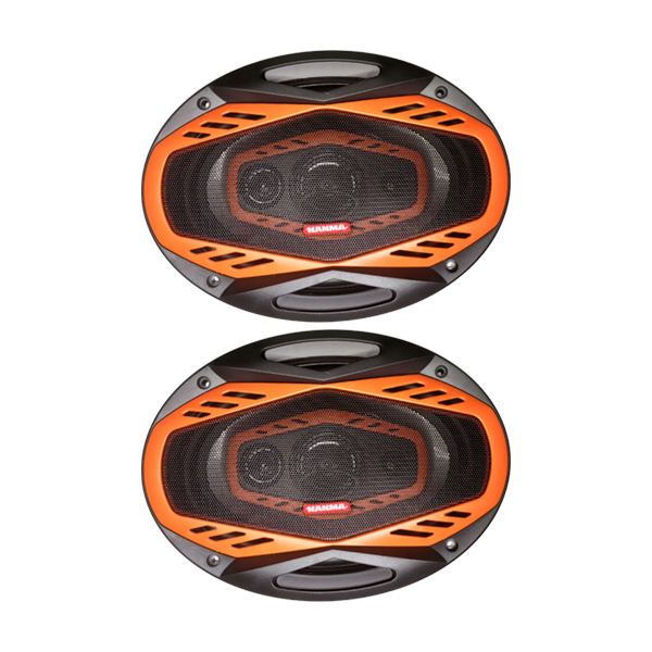 اسپیکر خودرو استیل میت مدل hanama 6930 بسته 2 عددی