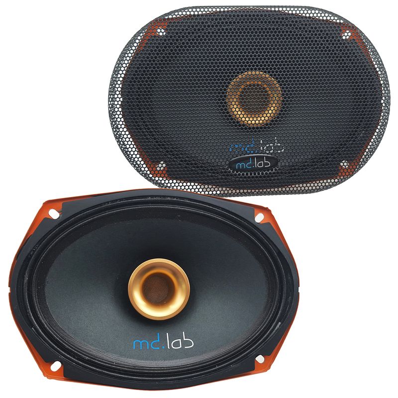 اسپیکر پشت خودرو ام دی لب مدل sp 6902 pro  سایز 6x9 اینچ بسته دوعددی