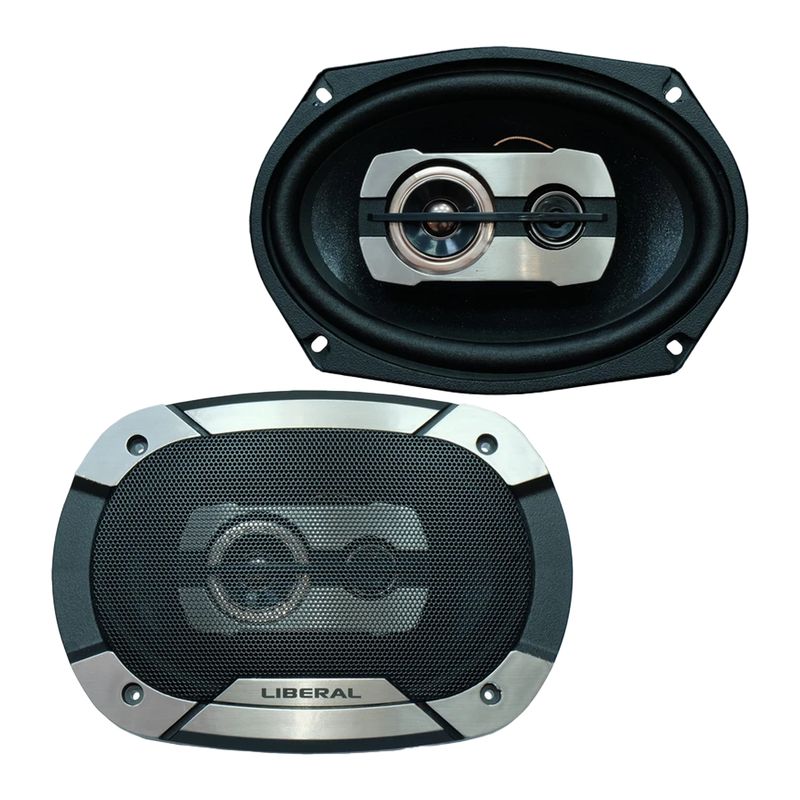 اسپیکر پشت خودرو لیبرال مدل li 6975 سایز 6x9 اینچ بسته دوعددی