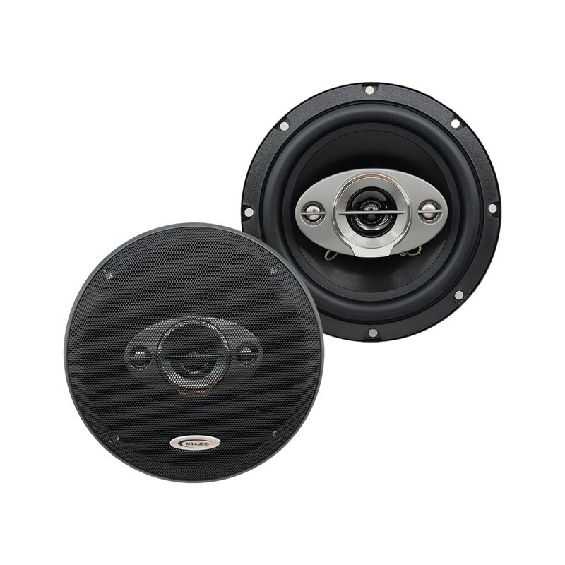 اسپیکر پشت و جلو خودرو ام بی آدیو مدل mb 1601 سایز 6.5 اینچ بسته دو عددی