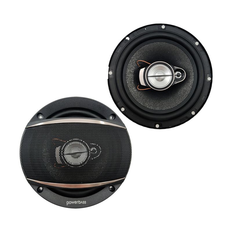 اسپیکر پشت و جلو خودرو پاوربیس مدل pb 6503 سایز 6.5 اینچ بسته دو عددی
