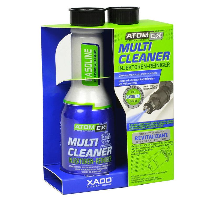 انژکتور شوی و مکمل بنزین زادو مدل multi حجم 250 میلی لیتر