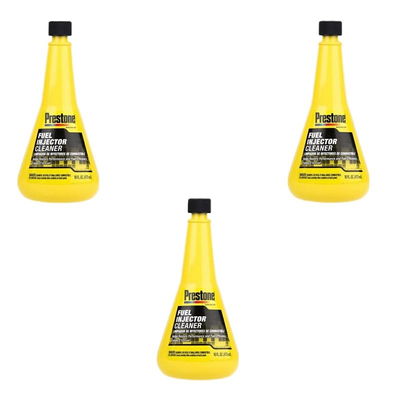 انژکتور شوی پرستون مدل fuel injector cleaner حجم 473 میلی لیتر بسته 3 عددی