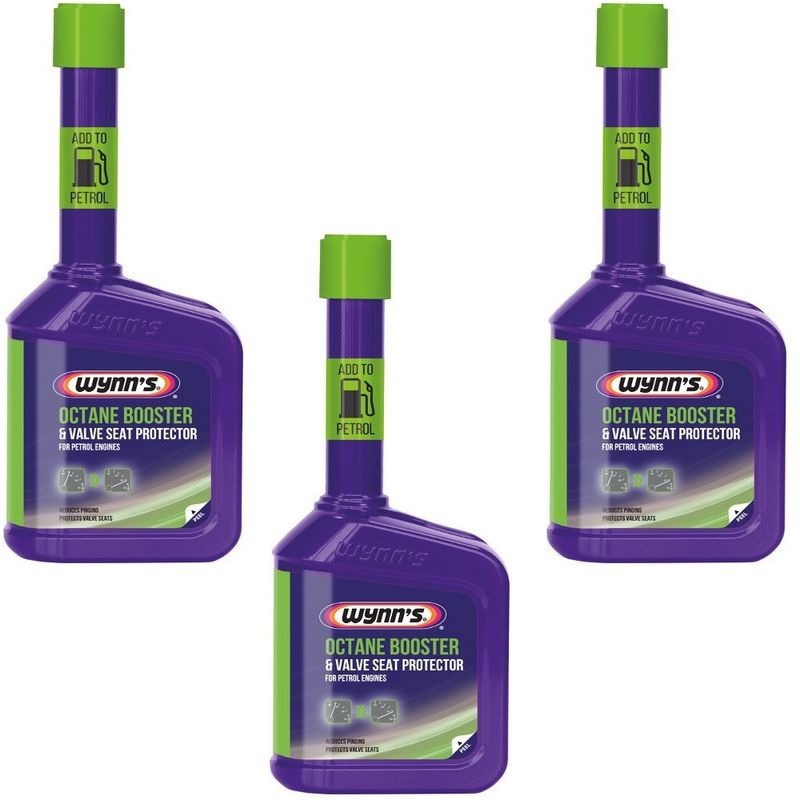 اکتان بوستر و مکمل سوخت وینز مدل octane booster حجم 325 میلی لیتر بسته 3 عددی