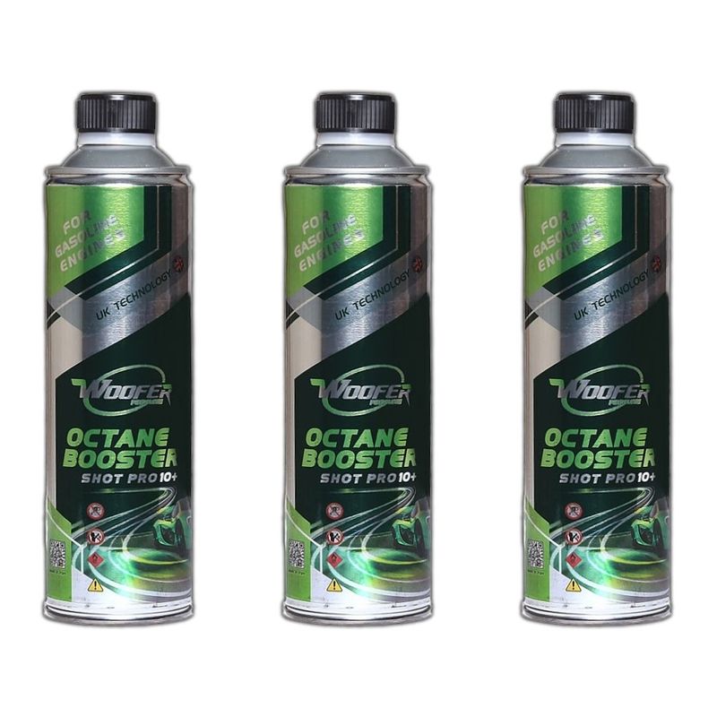 اکتان بوستر ووفر مدل shot pro 10 حجم 500 میلی لیتر بسته 3 عددی
