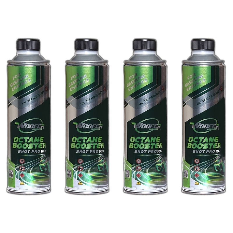 اکتان بوستر ووفر مدل shot pro 10 حجم 500 میلی لیتر بسته 4 عددی