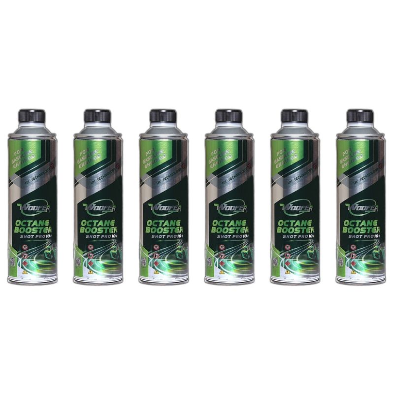 اکتان بوستر ووفر مدل shot pro 10 حجم 500 میلی لیتر بسته 6 عددی