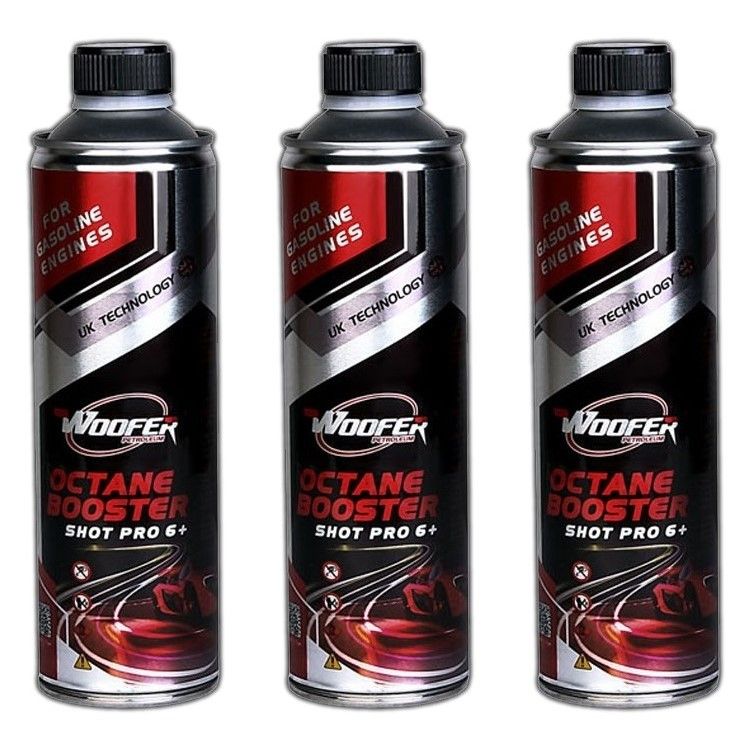 اکتان بوستر ووفر مدل shot pro 6 حجم 500 میلی لیتر بسته 3 عددی