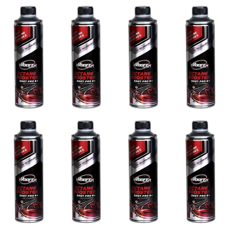 اکتان بوستر ووفر مدل shot pro 6 حجم 500 میلی لیتر بسته 8 عددی