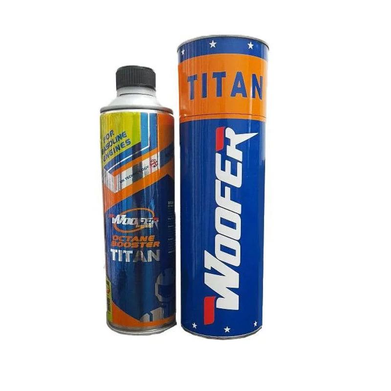 اکتان بوستر ووفر مدل titan حجم 500 میلی لیتر