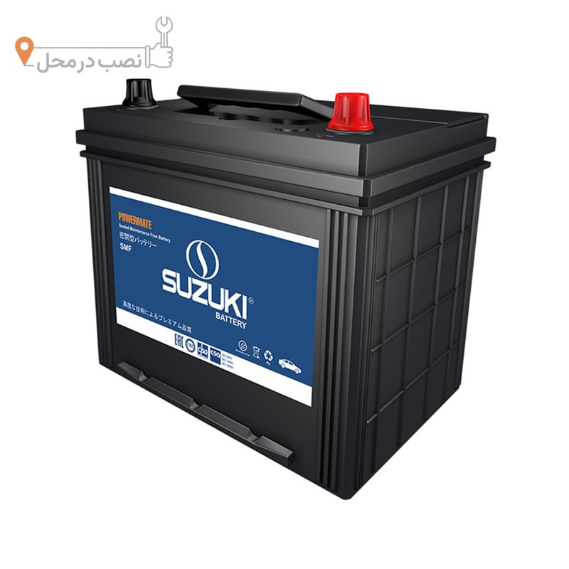 باتری اتمی خودرو سوزوکی 60آمپر مدل d26