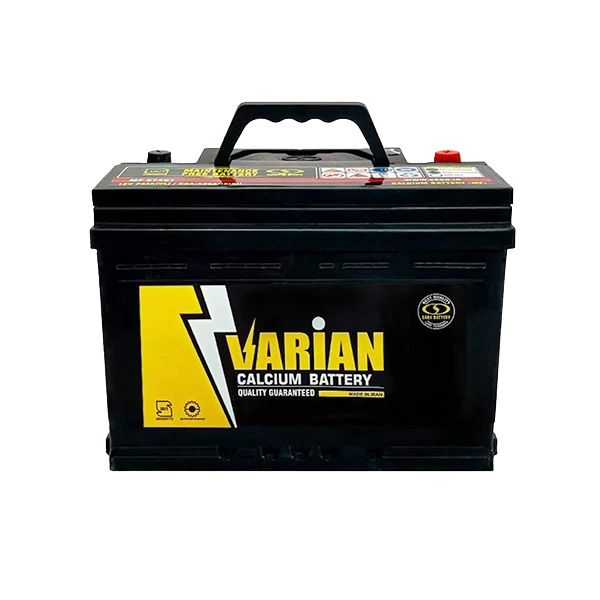 باتری اتمی خودرو صبا باتری مدل 90 آمپر واریان d31 قطب معکوس