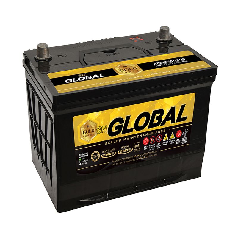 باتری اتمی خودرو گلوبال مدل atz l3g600