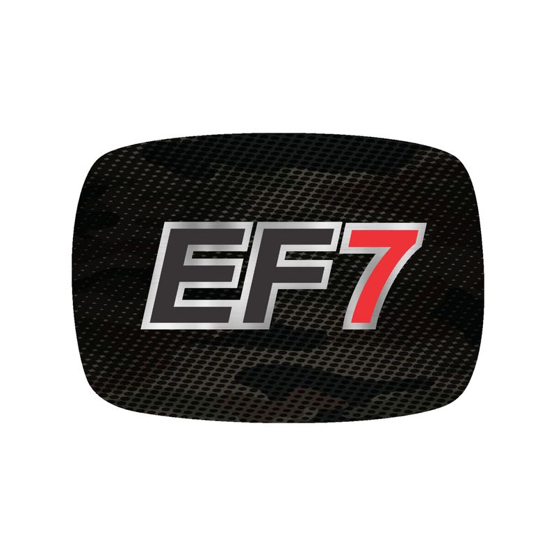 برچسب بدنه خودرو رایسان طرح ef7 کد sk026 مناسب برای سمند