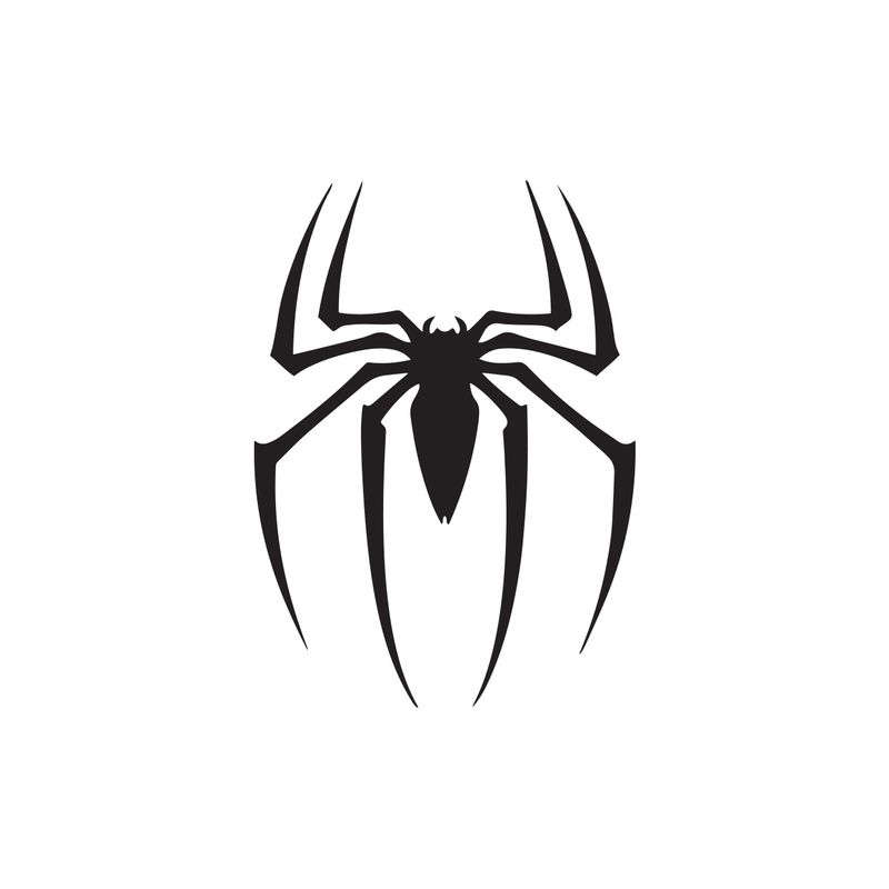 برچسب بدنه خودرو طرح spider کد 01