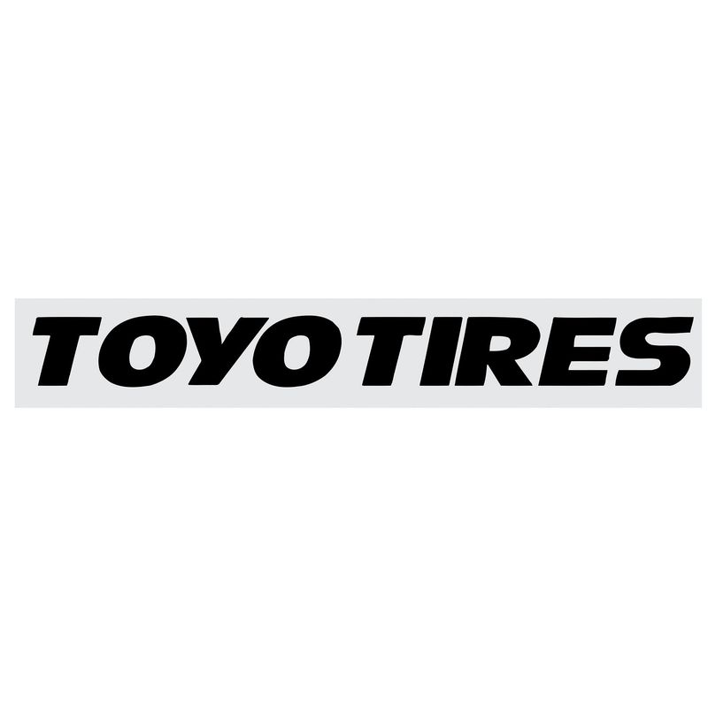 برچسب شیشه خودرو طرح آفتابگیر مدل toyo