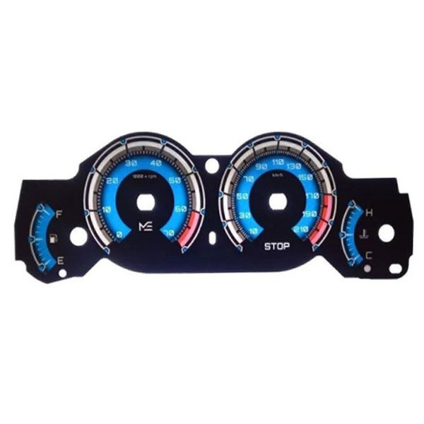 برچسب صفحه کیلومتر خودرو چیکال مدل p 2046 blu مناسب برای پژو 206