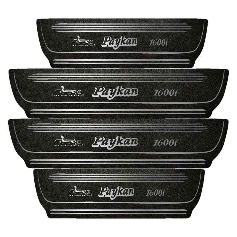 برچسب پارکابی خودرو مهدیار طرح چرم کد pka1047 مناسب برای پیکان بسته 4عددی