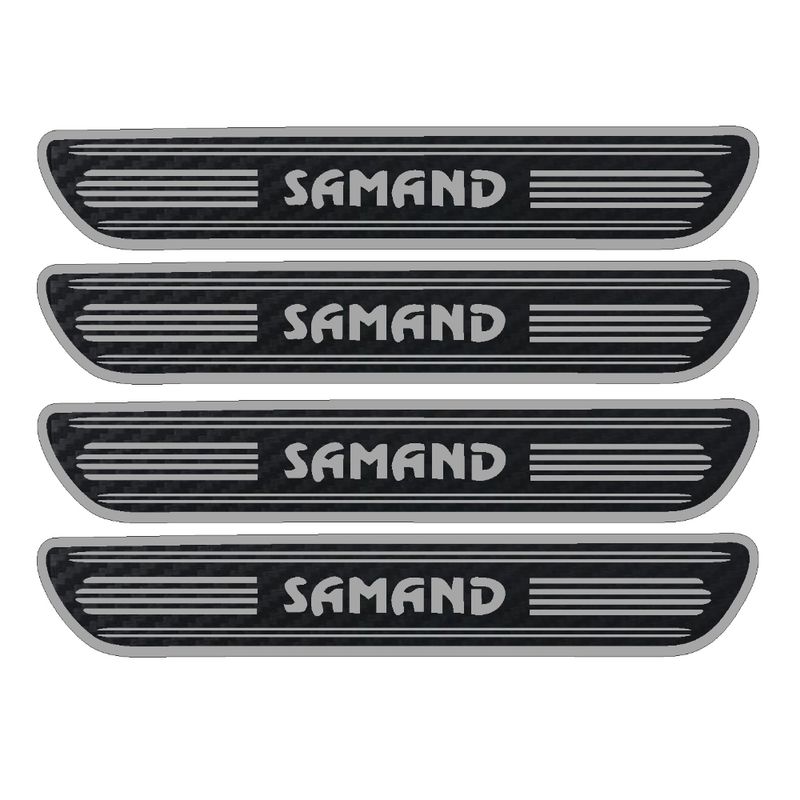 برچسب پارکابی خودرو مهدیار مدل  کربن کد sp112 مناسب برای سمند بسته 4 عددی